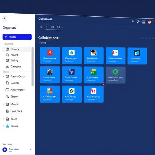 File sharing interface in ConnectSphere Teams